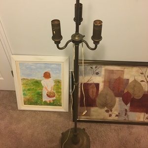 Rembrandt antique lamp